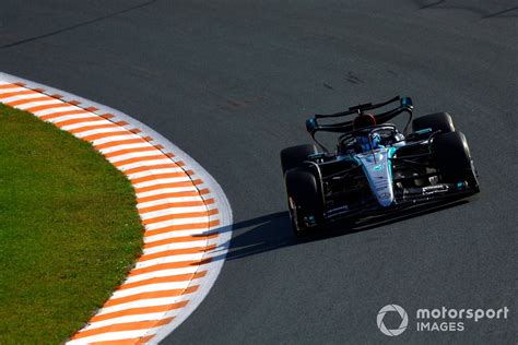 F1 Dutch GP: Russell heads FP2 from Piastri with Verstappen.